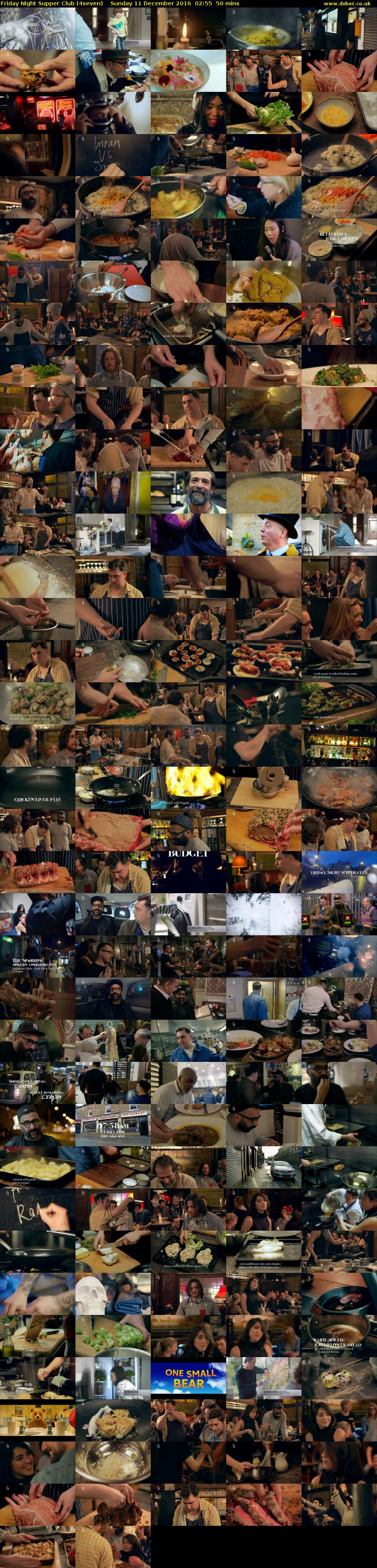 Friday Night Supper Club (4seven) Sunday 11 December 2016 02:55 - 03:45