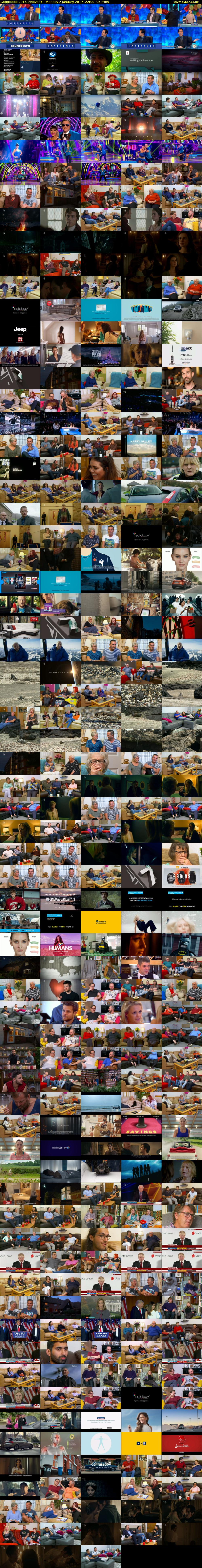 Gogglebox 2016 (4seven) Monday 2 January 2017 22:00 - 23:35
