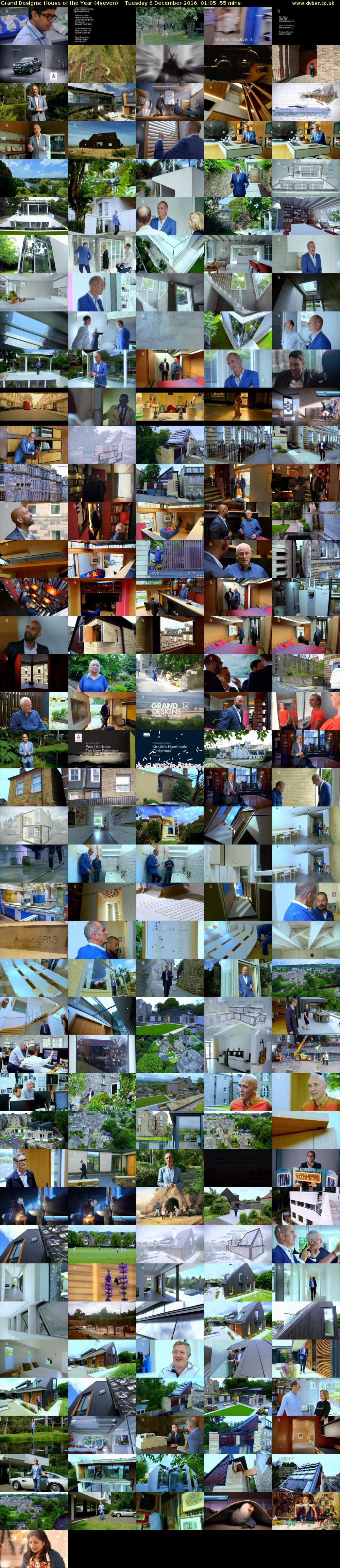 Grand Designs: House of the Year (4seven) Tuesday 6 December 2016 01:05 - 02:00