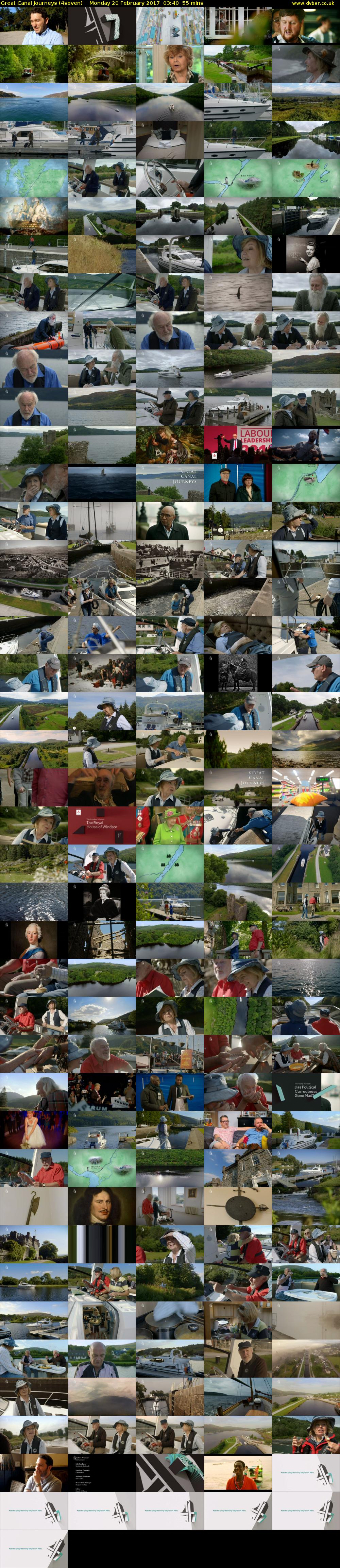 Great Canal Journeys (4seven) Monday 20 February 2017 03:40 - 04:35
