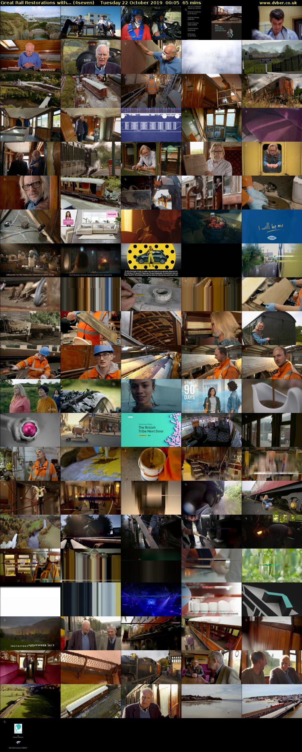 Great Rail Restorations with... (4seven) Tuesday 22 October 2019 00:05 - 01:10