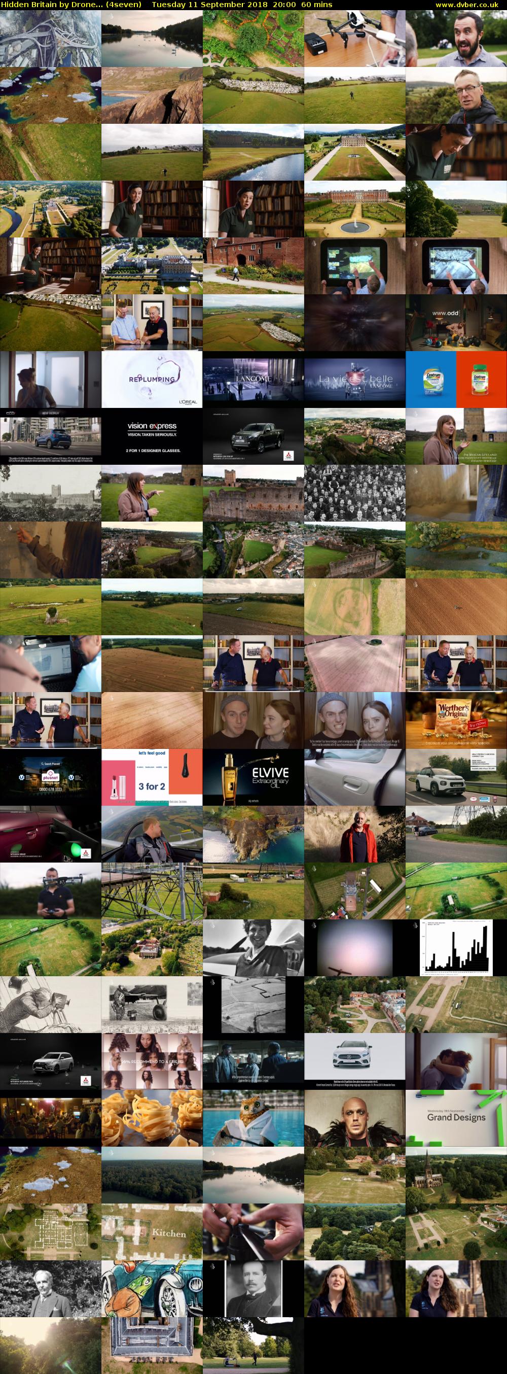 Hidden Britain by Drone... (4seven) Tuesday 11 September 2018 20:00 - 21:00