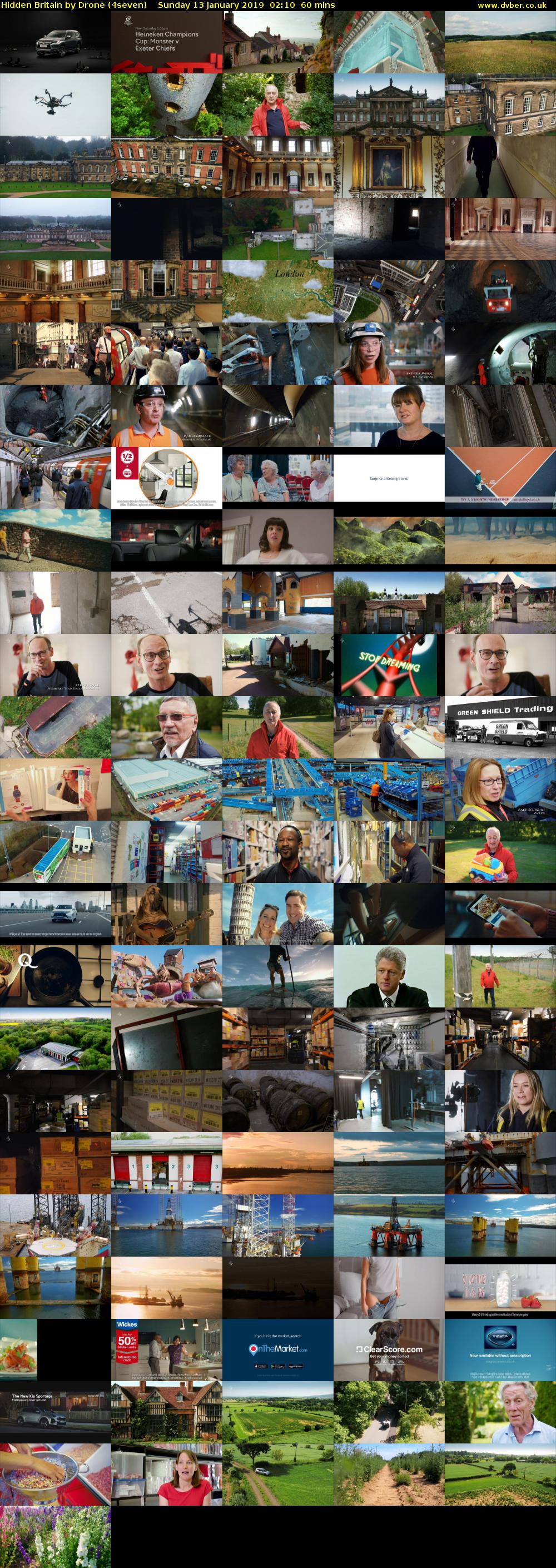 Hidden Britain by Drone (4seven) Sunday 13 January 2019 02:10 - 03:10