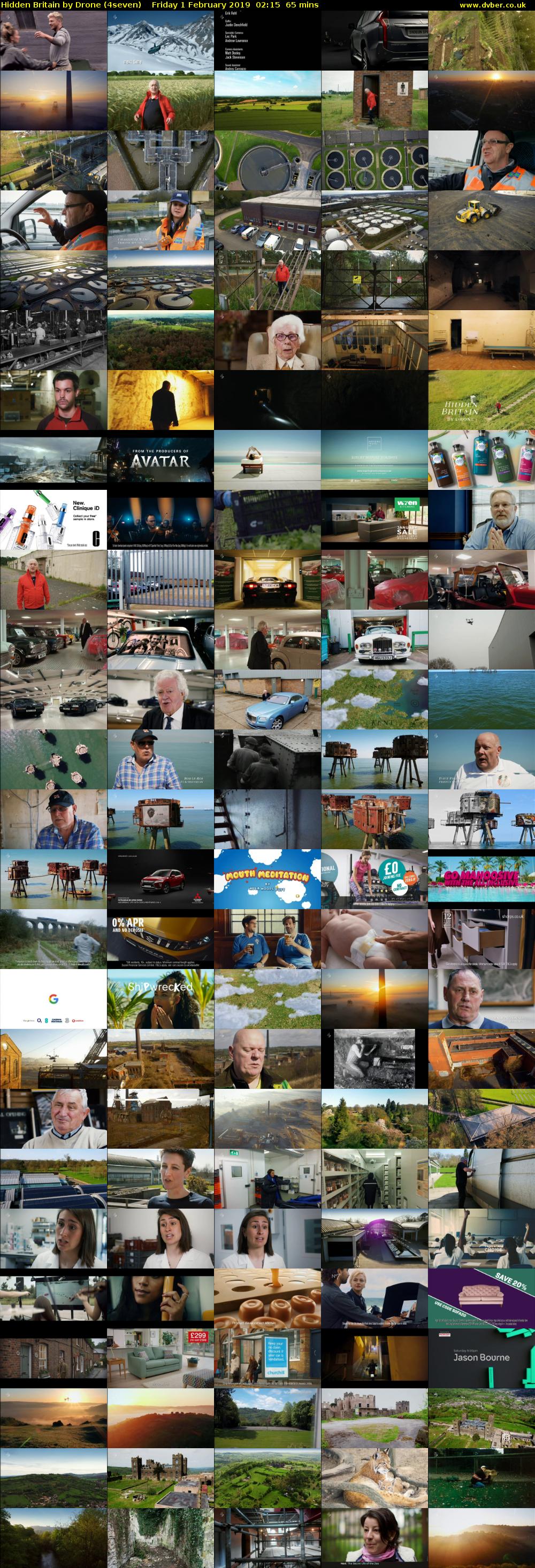 Hidden Britain by Drone (4seven) Friday 1 February 2019 02:15 - 03:20