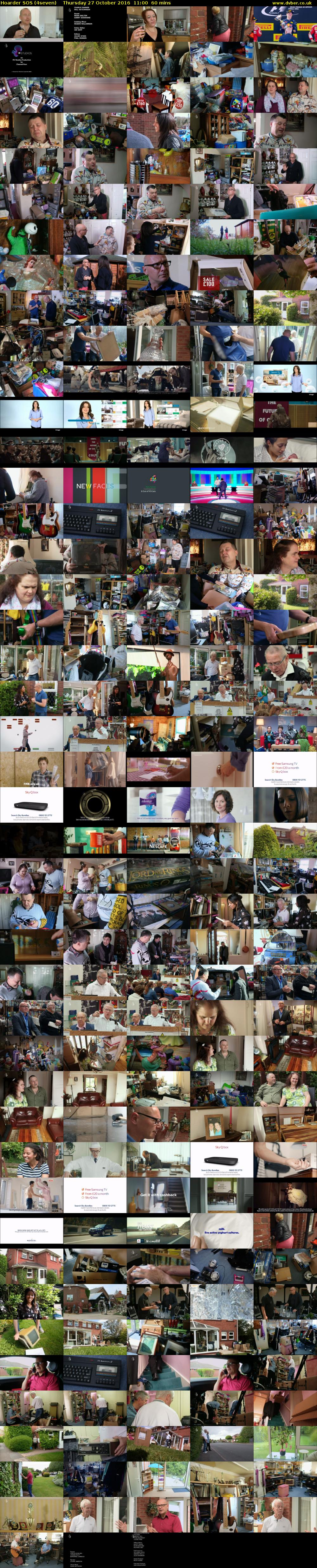 Hoarder SOS (4seven) Thursday 27 October 2016 11:00 - 12:00