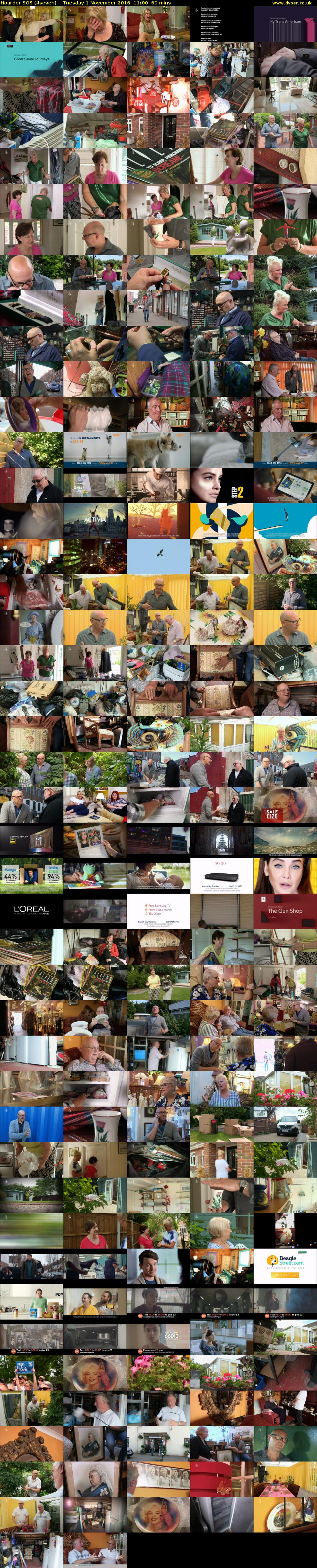 Hoarder SOS (4seven) Tuesday 1 November 2016 11:00 - 12:00