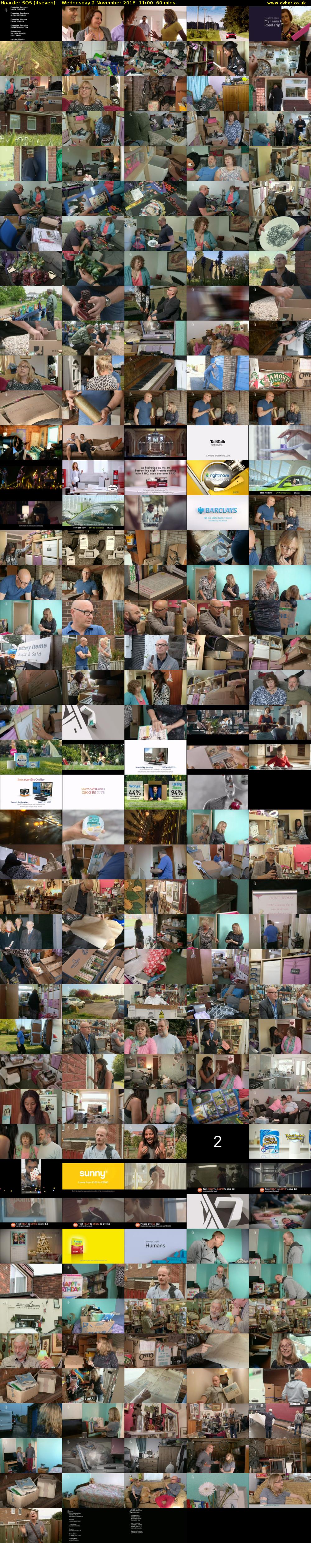 Hoarder SOS (4seven) Wednesday 2 November 2016 11:00 - 12:00