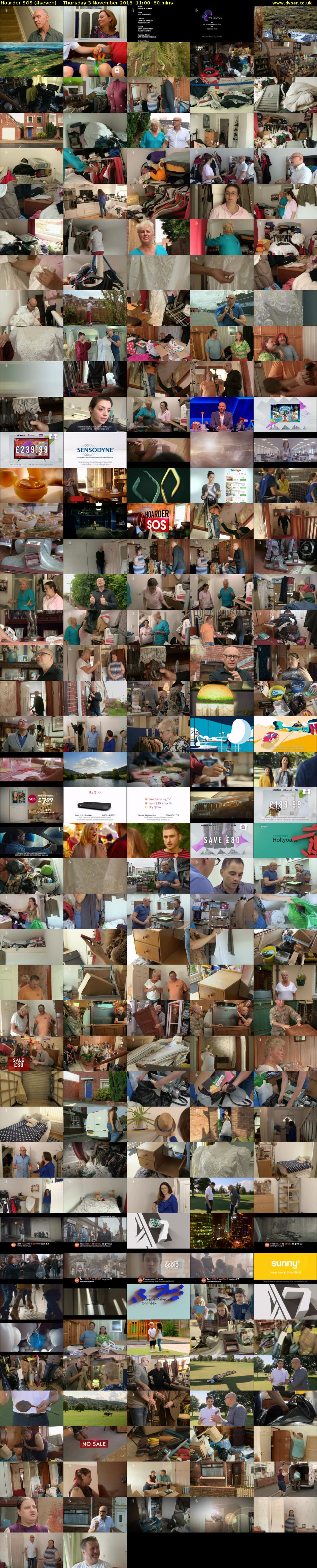 Hoarder SOS (4seven) Thursday 3 November 2016 11:00 - 12:00