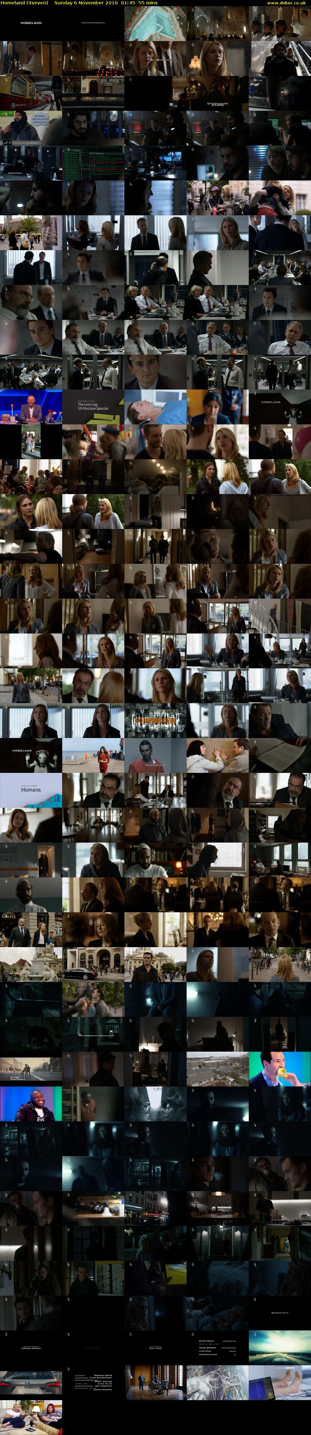 Homeland (4seven) Sunday 6 November 2016 01:45 - 02:40