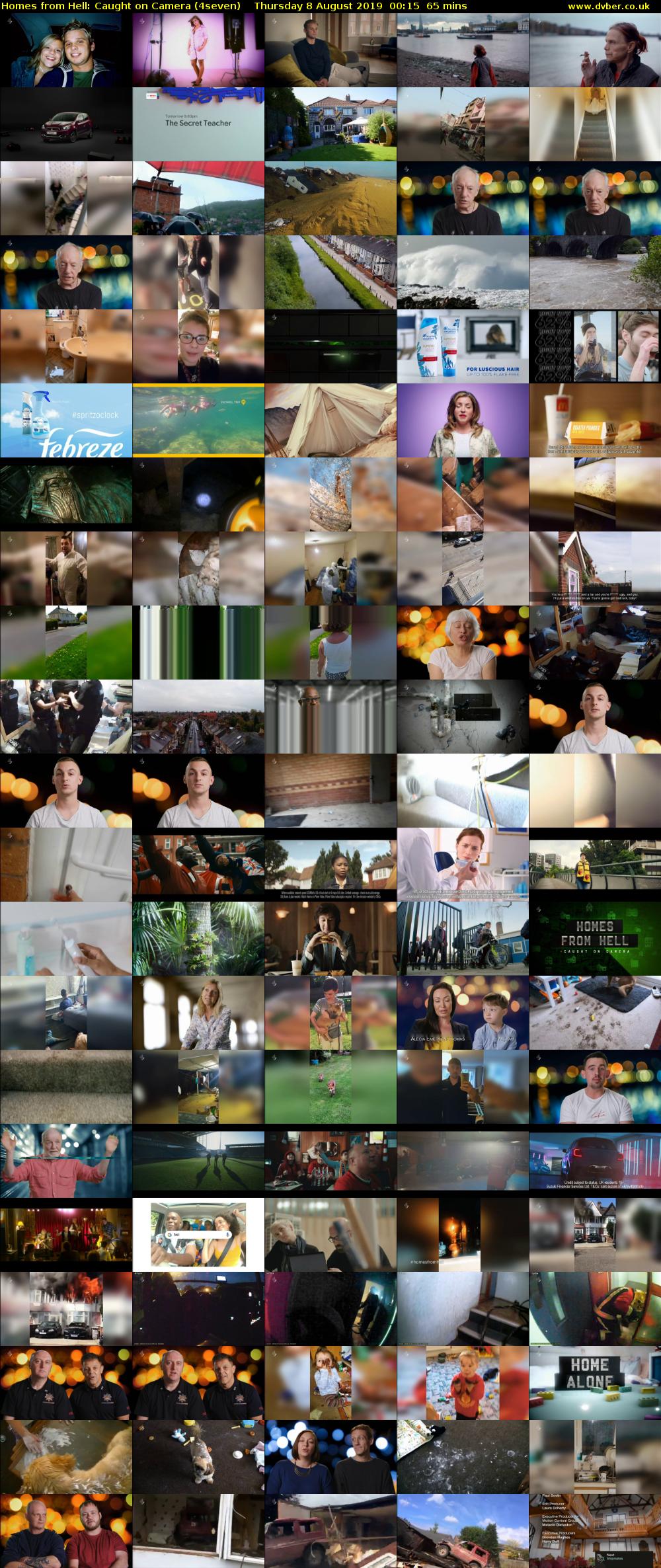 Homes from Hell: Caught on Camera (4seven) Thursday 8 August 2019 00:15 - 01:20