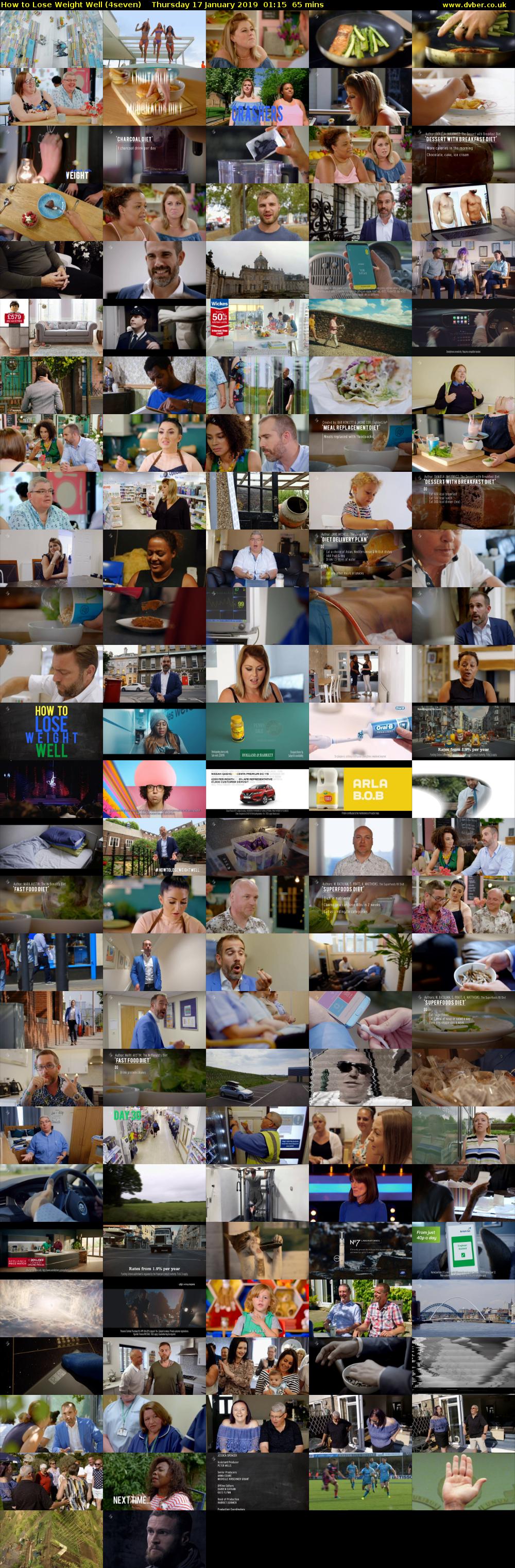 How to Lose Weight Well (4seven) Thursday 17 January 2019 01:15 - 02:20