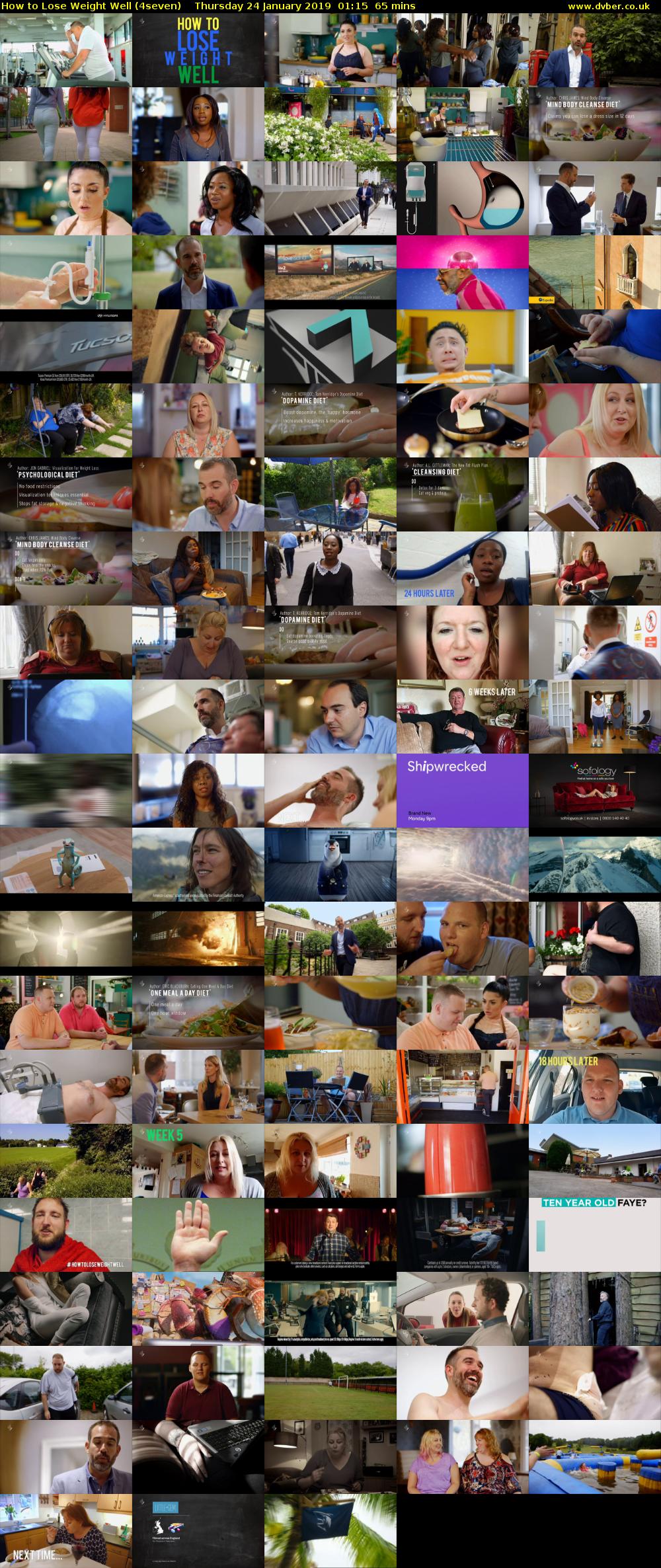 How to Lose Weight Well (4seven) Thursday 24 January 2019 01:15 - 02:20