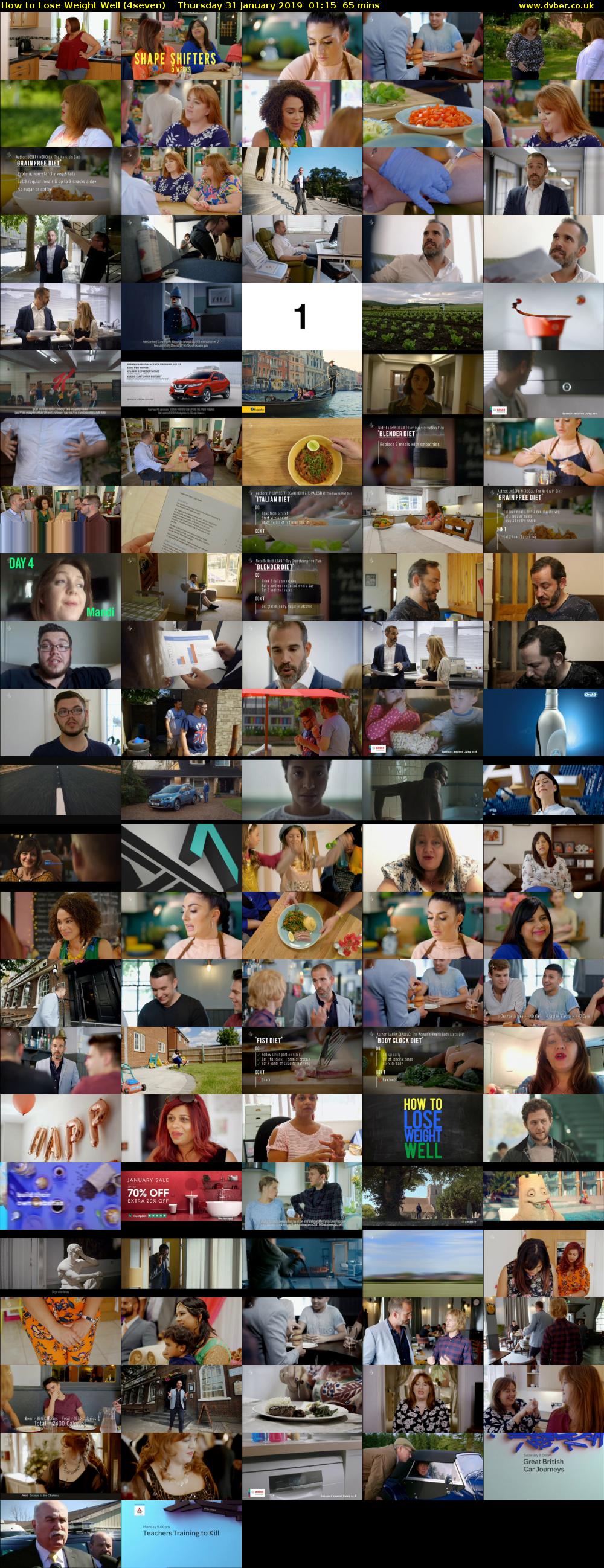 How to Lose Weight Well (4seven) Thursday 31 January 2019 01:15 - 02:20