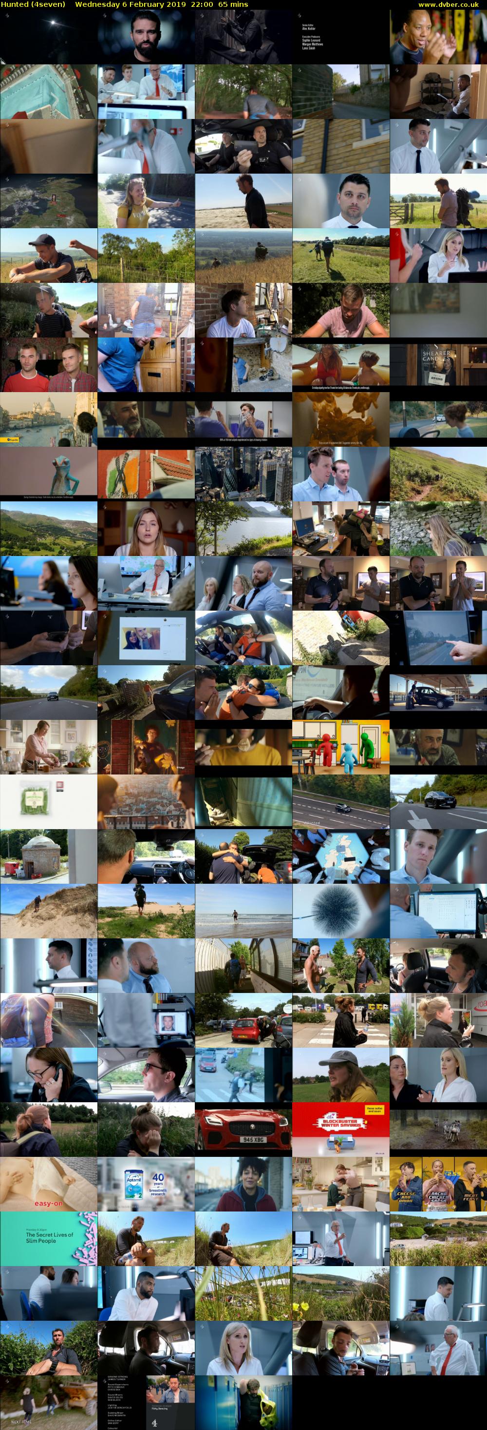 Hunted (4seven) Wednesday 6 February 2019 22:00 - 23:05