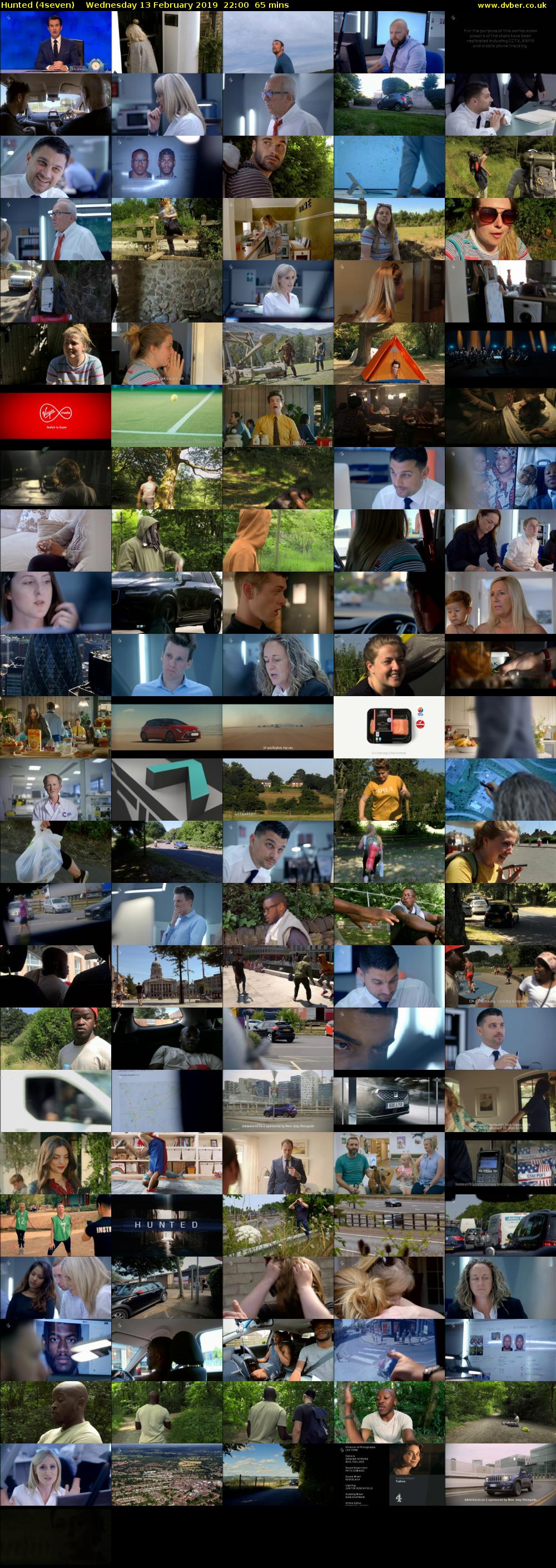 Hunted (4seven) Wednesday 13 February 2019 22:00 - 23:05
