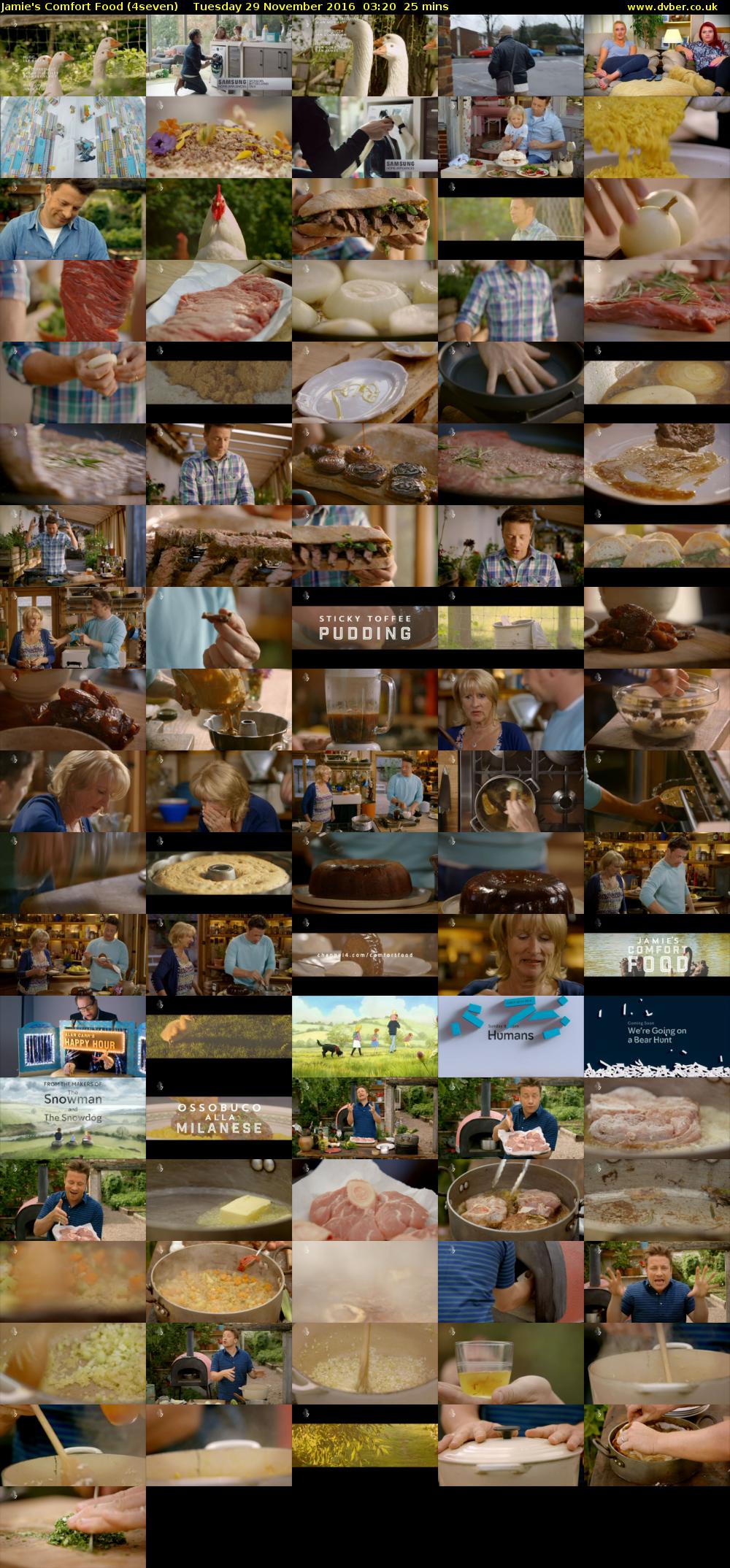 Jamie's Comfort Food (4seven) Tuesday 29 November 2016 03:20 - 03:45