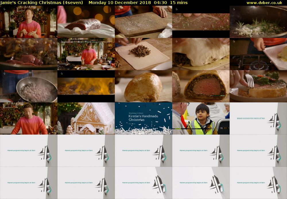 Jamie's Cracking Christmas (4seven) Monday 10 December 2018 04:30 - 04:45