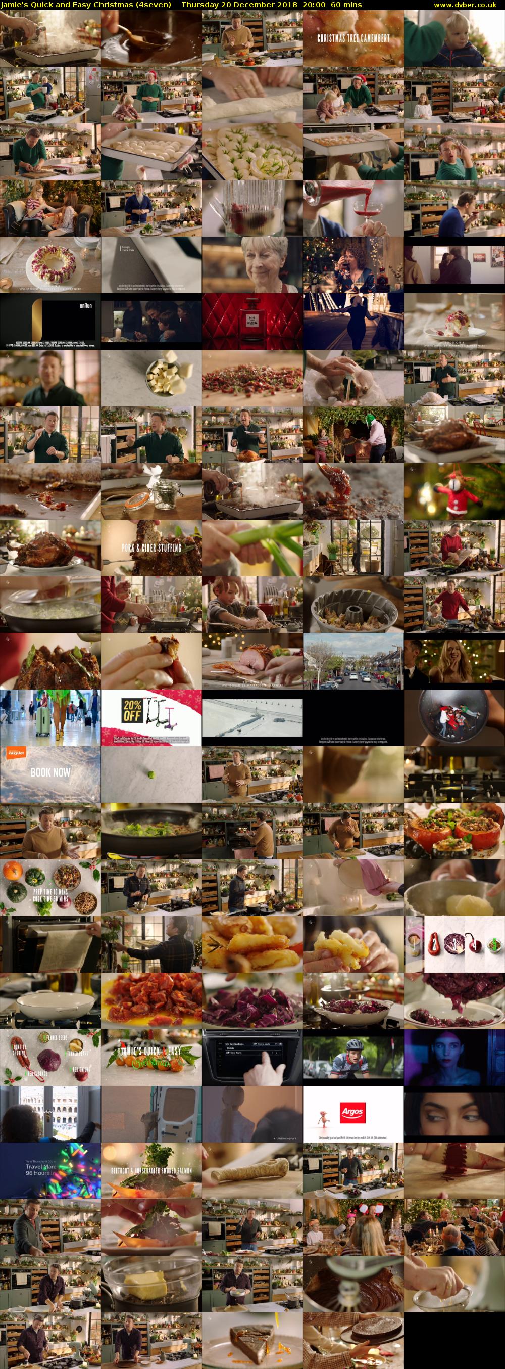 Jamie's Quick and Easy Christmas (4seven) Thursday 20 December 2018 20:00 - 21:00