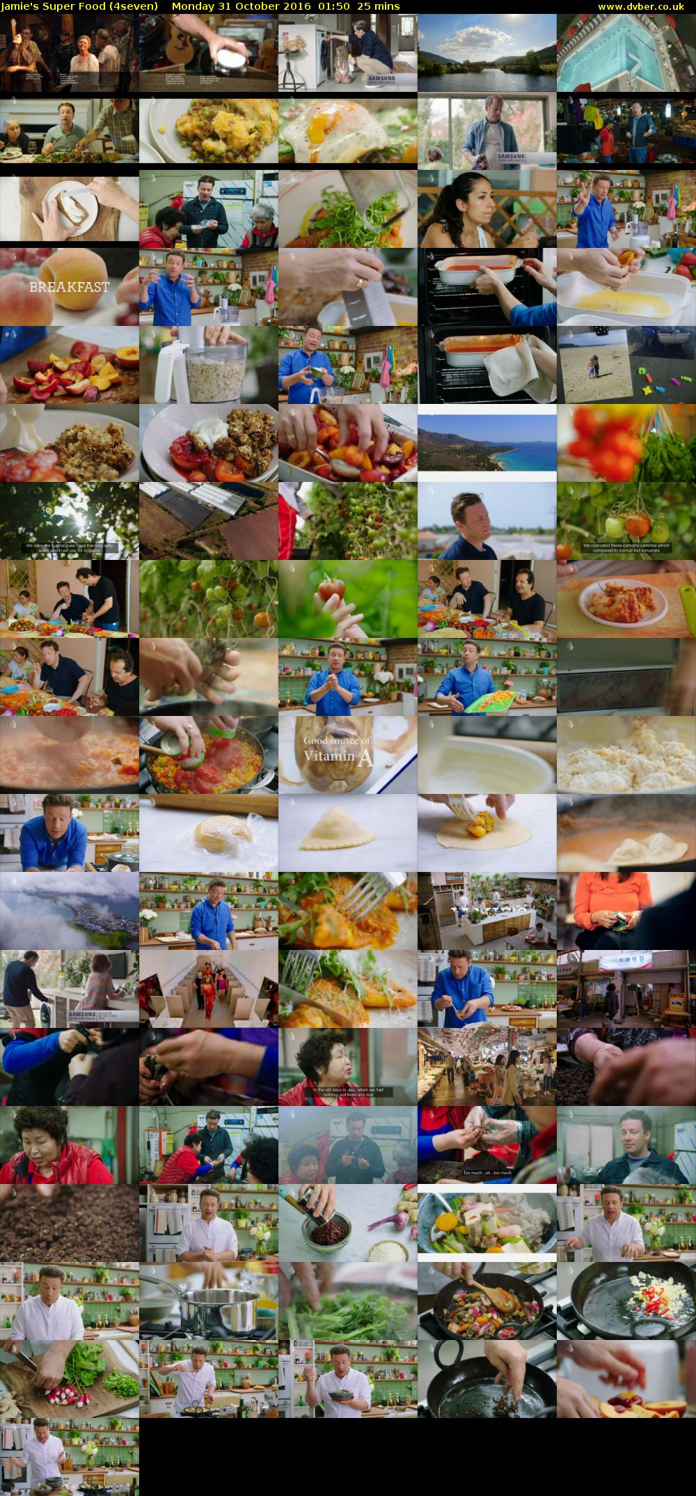 Jamie's Super Food (4seven) Monday 31 October 2016 01:50 - 02:15
