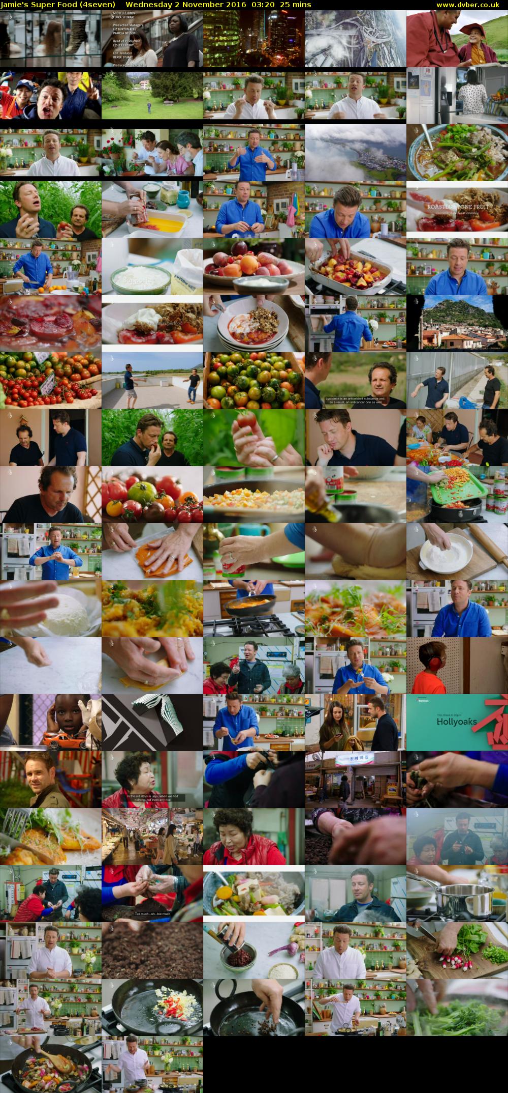 Jamie's Super Food (4seven) Wednesday 2 November 2016 03:20 - 03:45