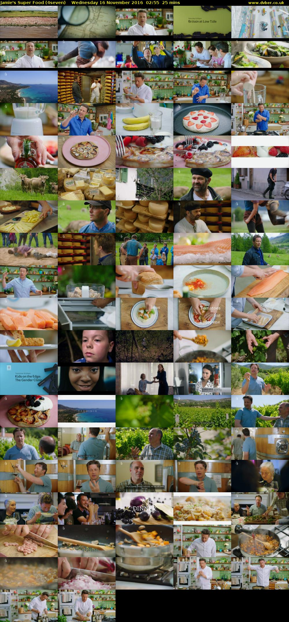 Jamie's Super Food (4seven) Wednesday 16 November 2016 02:55 - 03:20