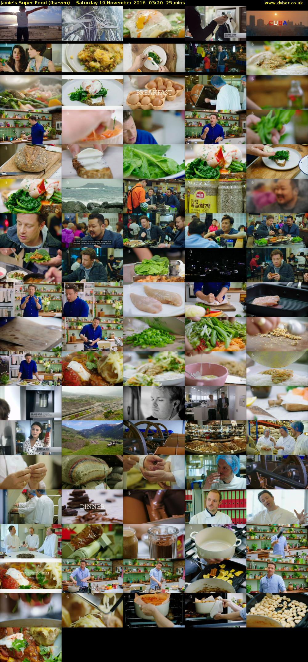 Jamie's Super Food (4seven) Saturday 19 November 2016 03:20 - 03:45