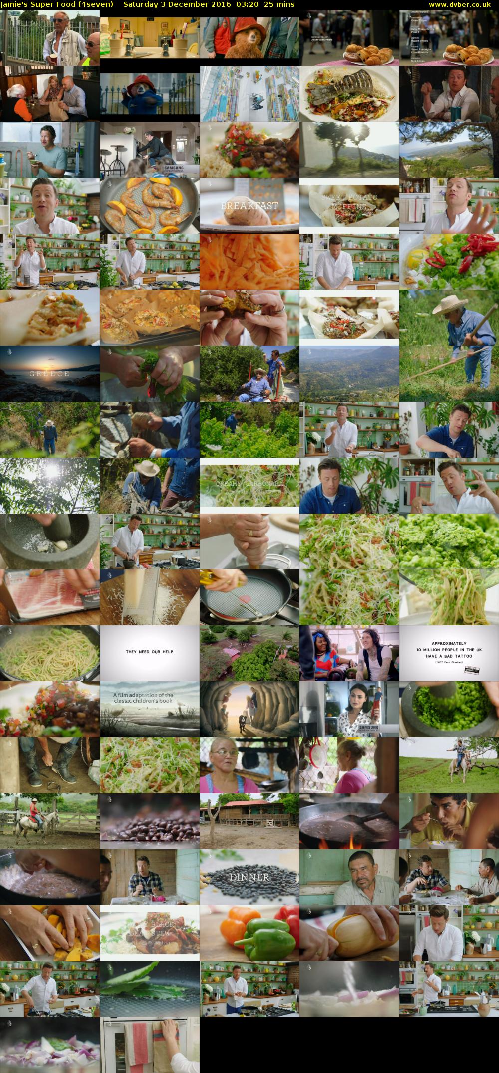 Jamie's Super Food (4seven) Saturday 3 December 2016 03:20 - 03:45