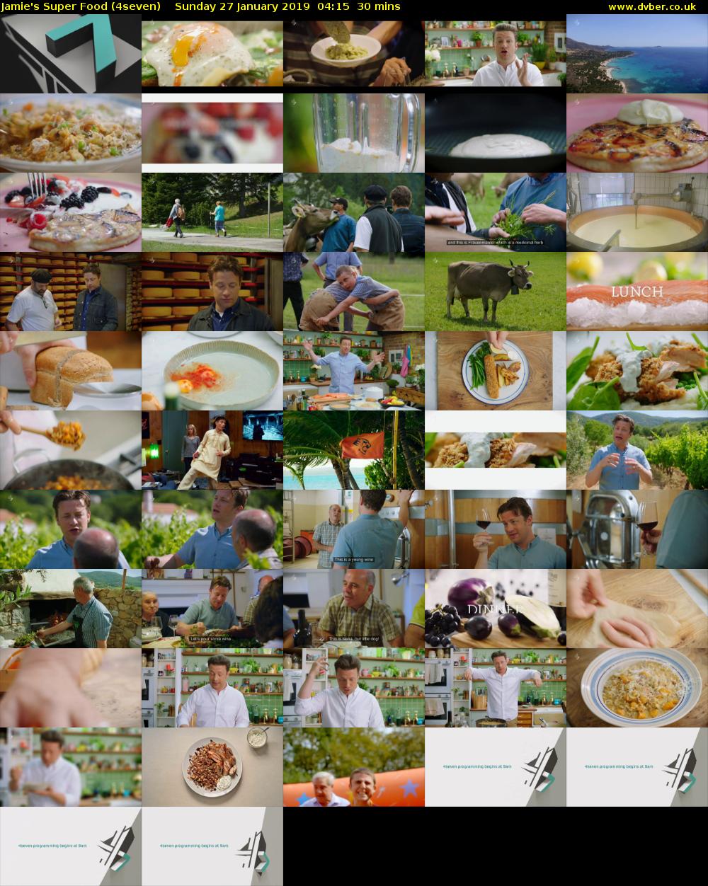 Jamie's Super Food (4seven) Sunday 27 January 2019 04:15 - 04:45