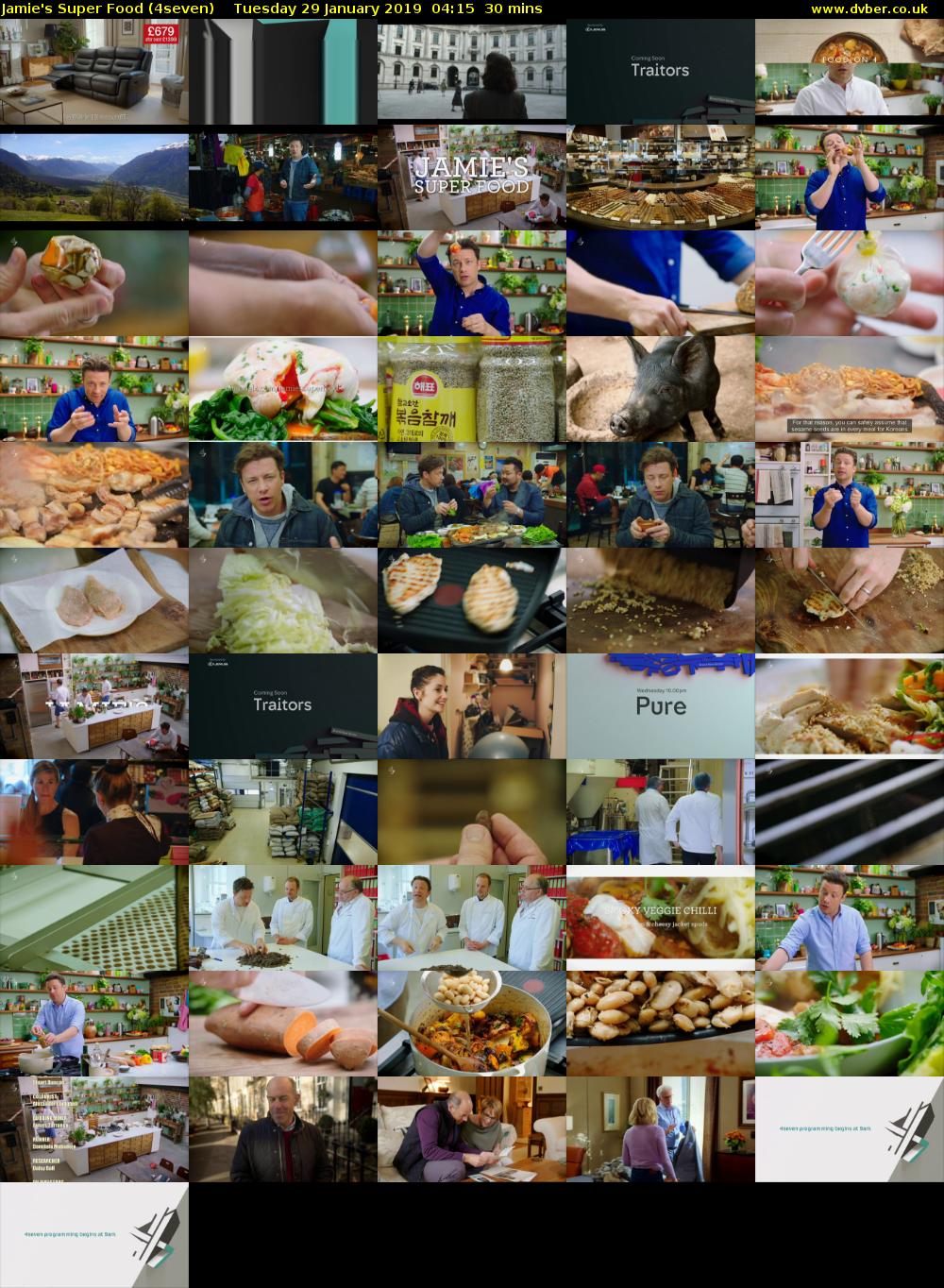 Jamie's Super Food (4seven) Tuesday 29 January 2019 04:15 - 04:45