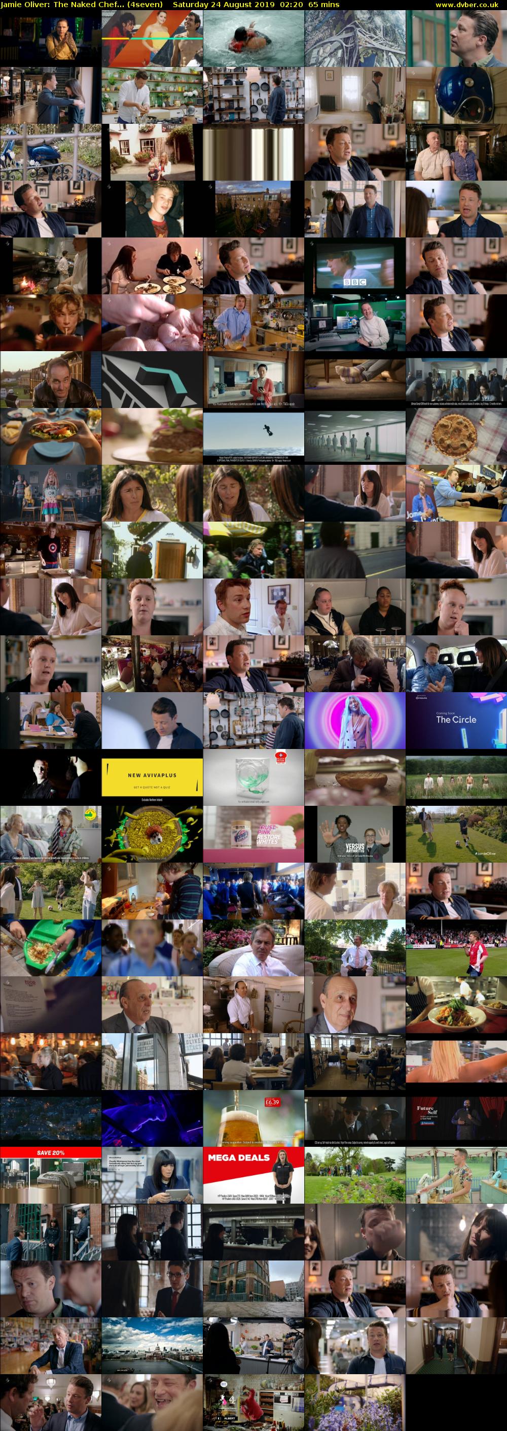 Jamie Oliver: The Naked Chef... (4seven) Saturday 24 August 2019 02:20 - 03:25