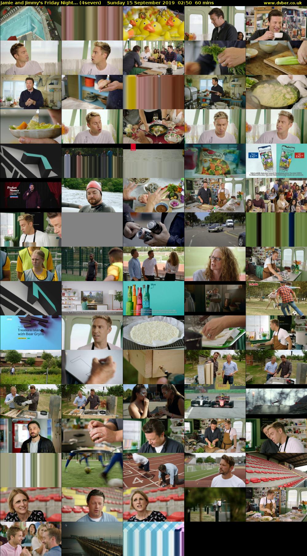Jamie and Jimmy's Friday Night... (4seven) Sunday 15 September 2019 02:50 - 03:50