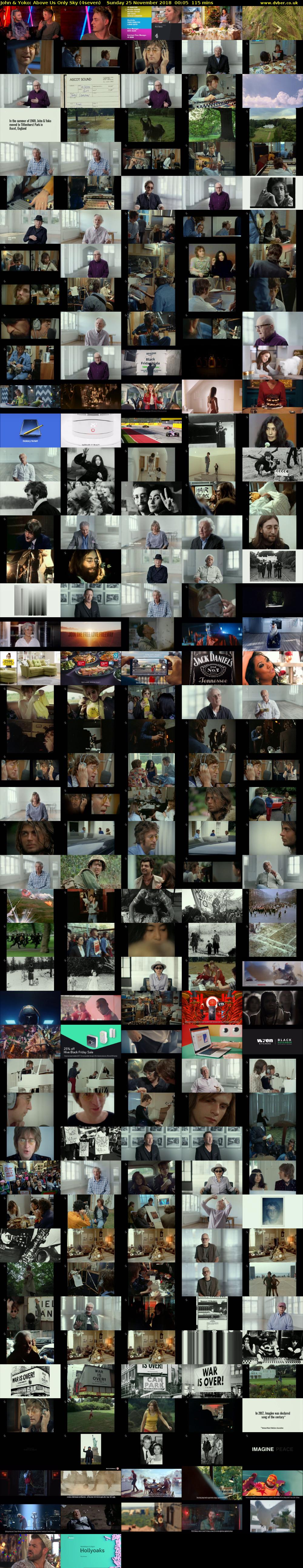 John & Yoko: Above Us Only Sky (4seven) Sunday 25 November 2018 00:05 - 02:00