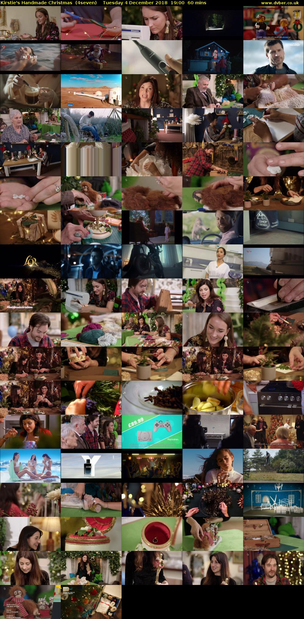 Kirstie's Handmade Christmas  (4seven) Tuesday 4 December 2018 19:00 - 20:00