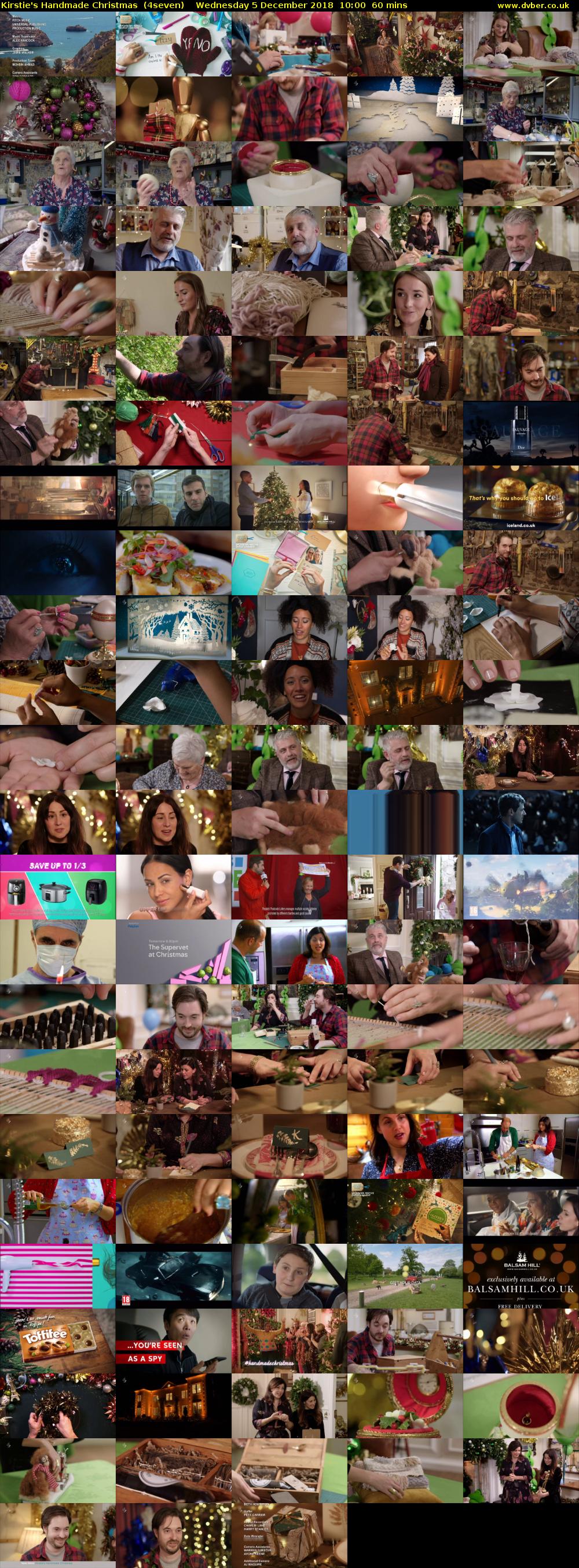 Kirstie's Handmade Christmas  (4seven) Wednesday 5 December 2018 10:00 - 11:00