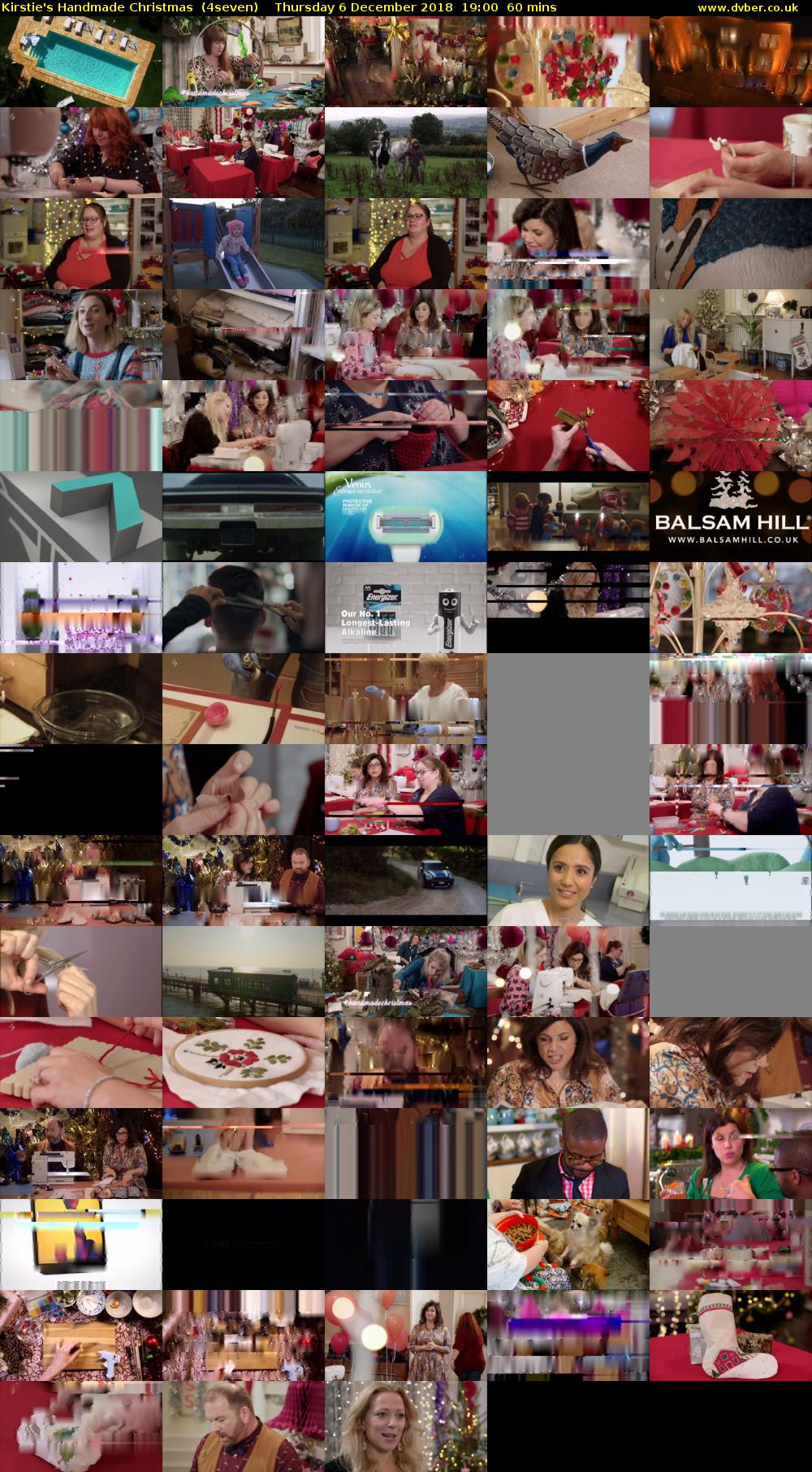 Kirstie's Handmade Christmas  (4seven) Thursday 6 December 2018 19:00 - 20:00