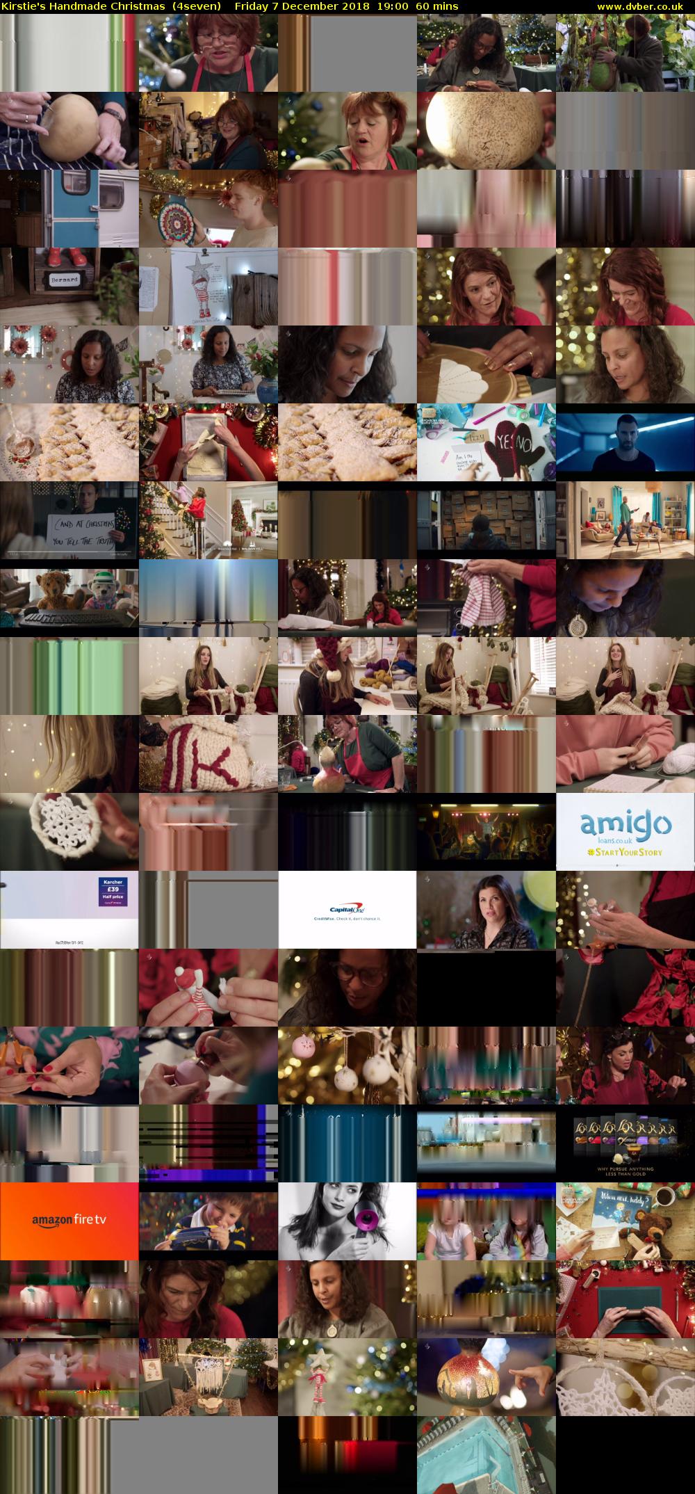 Kirstie's Handmade Christmas  (4seven) Friday 7 December 2018 19:00 - 20:00