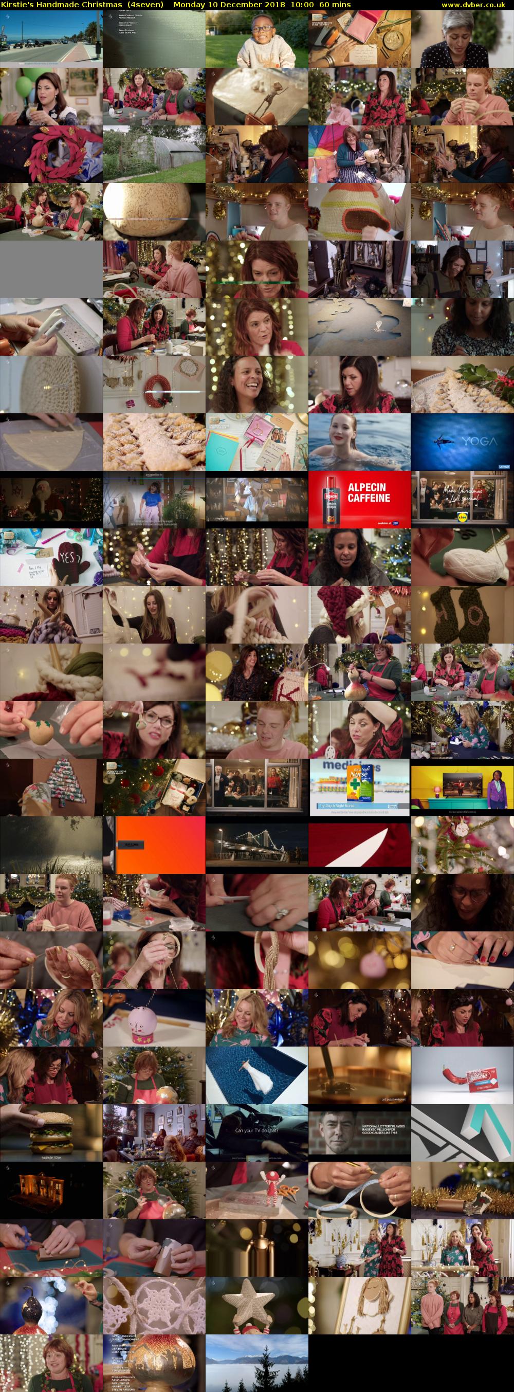 Kirstie's Handmade Christmas  (4seven) Monday 10 December 2018 10:00 - 11:00