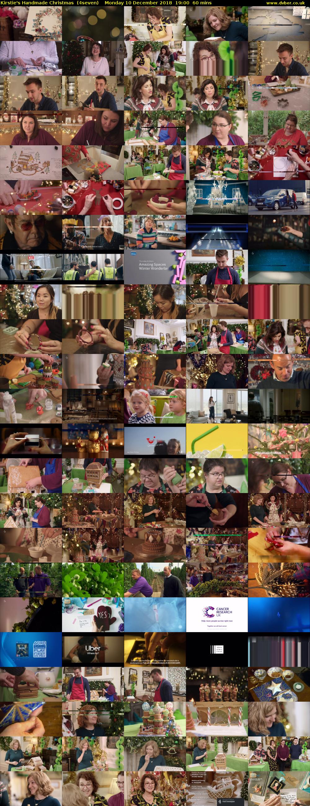 Kirstie's Handmade Christmas  (4seven) Monday 10 December 2018 19:00 - 20:00