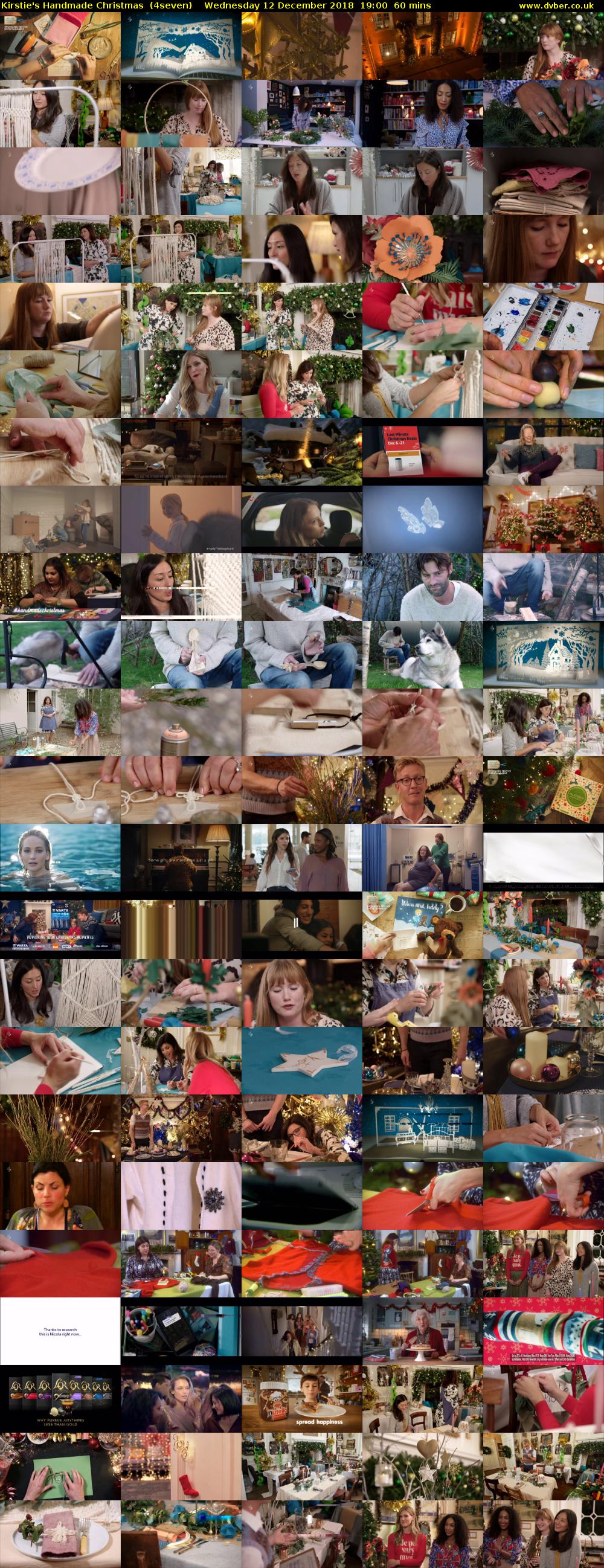 Kirstie's Handmade Christmas  (4seven) Wednesday 12 December 2018 19:00 - 20:00