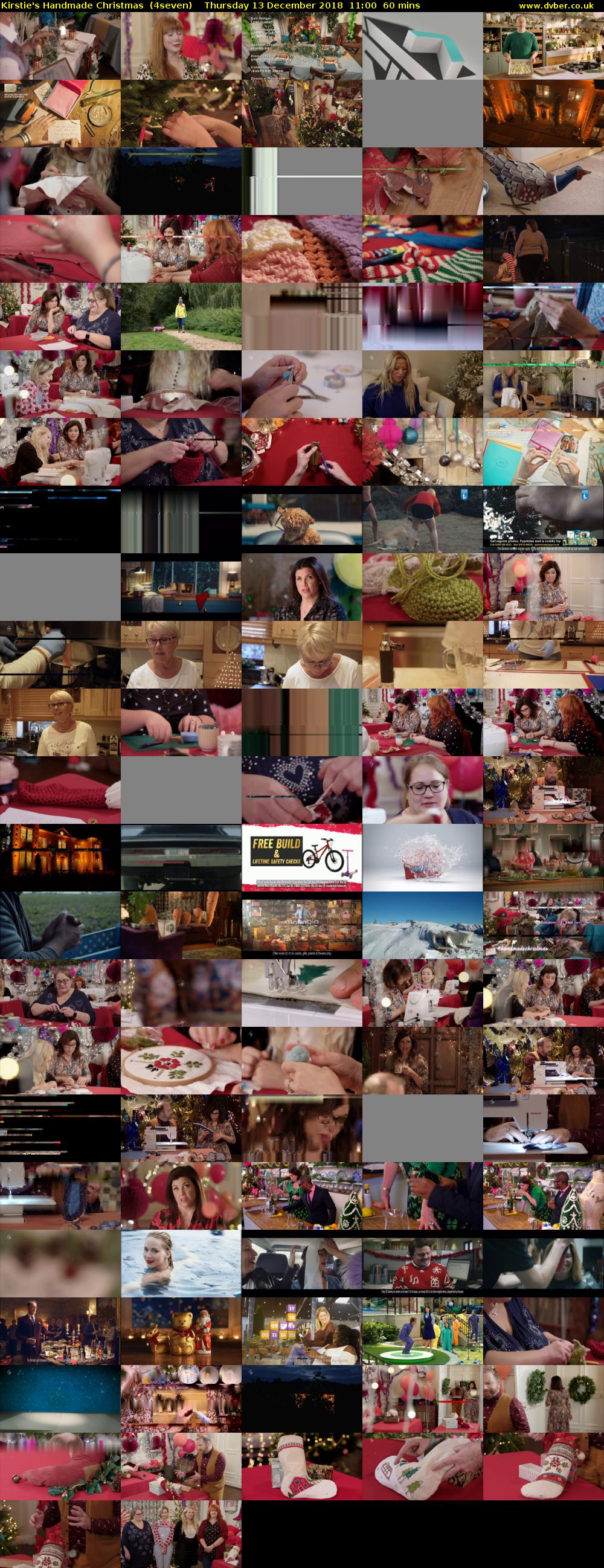 Kirstie's Handmade Christmas  (4seven) Thursday 13 December 2018 11:00 - 12:00