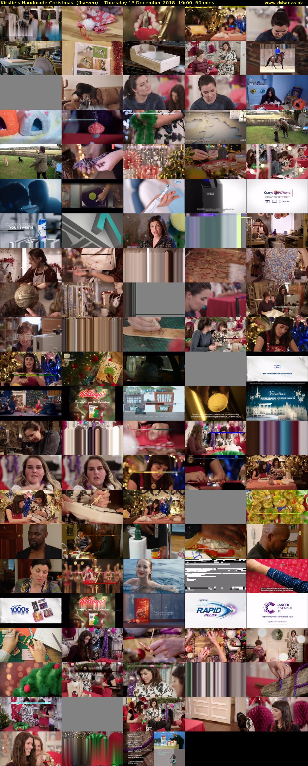 Kirstie's Handmade Christmas  (4seven) Thursday 13 December 2018 19:00 - 20:00