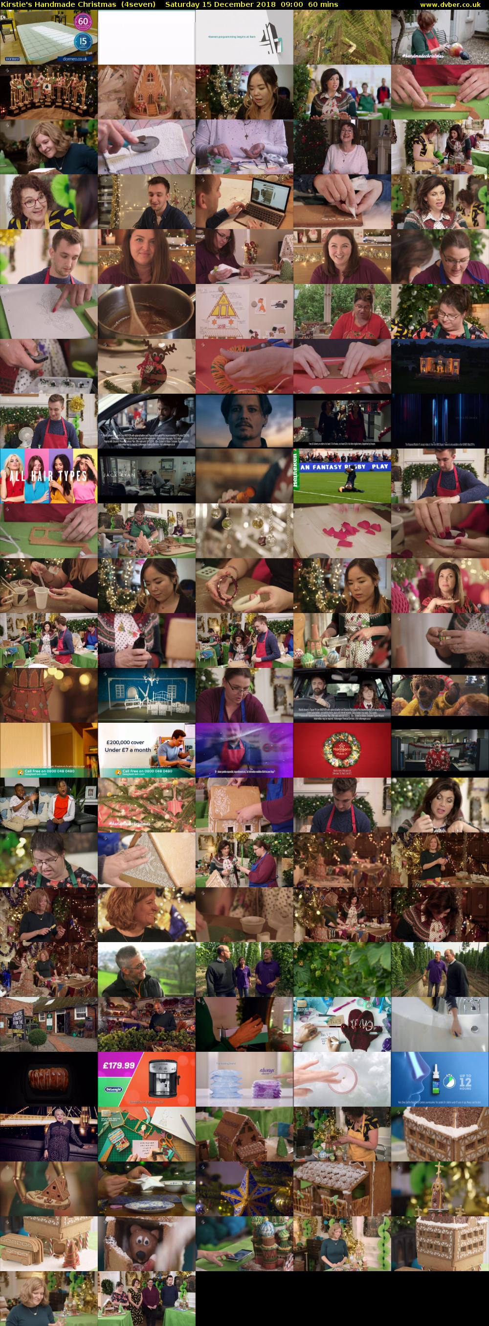Kirstie's Handmade Christmas  (4seven) Saturday 15 December 2018 09:00 - 10:00