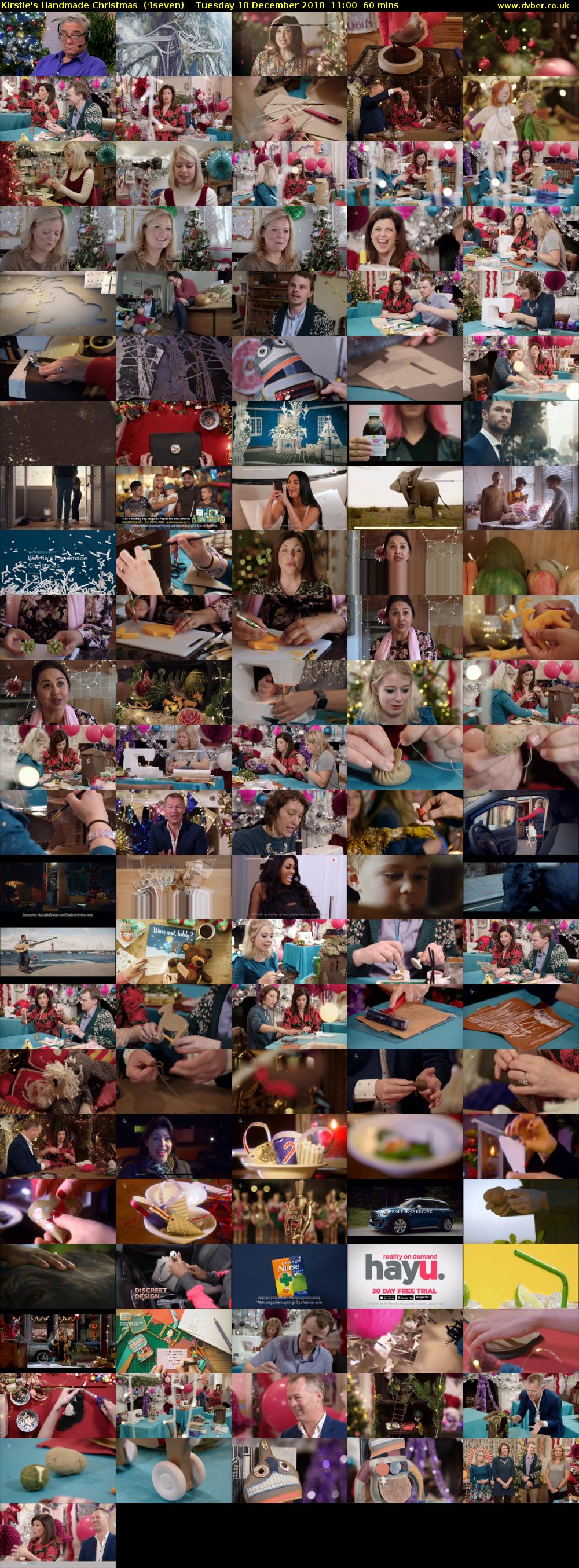 Kirstie's Handmade Christmas  (4seven) Tuesday 18 December 2018 11:00 - 12:00