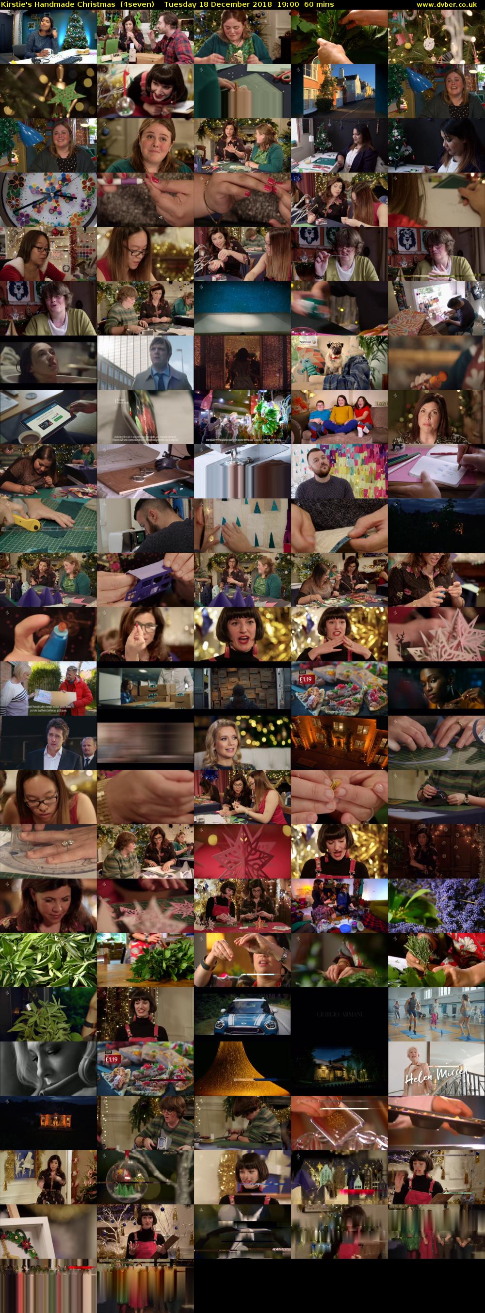 Kirstie's Handmade Christmas  (4seven) Tuesday 18 December 2018 19:00 - 20:00