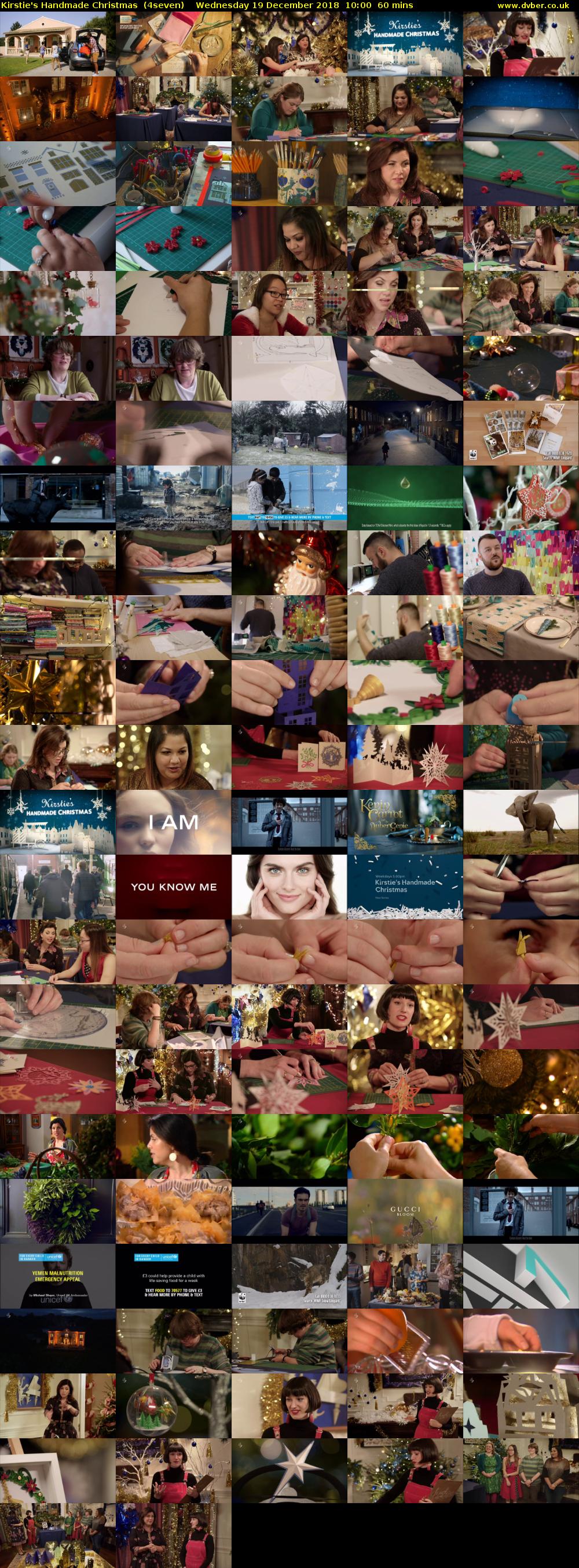 Kirstie's Handmade Christmas  (4seven) Wednesday 19 December 2018 10:00 - 11:00