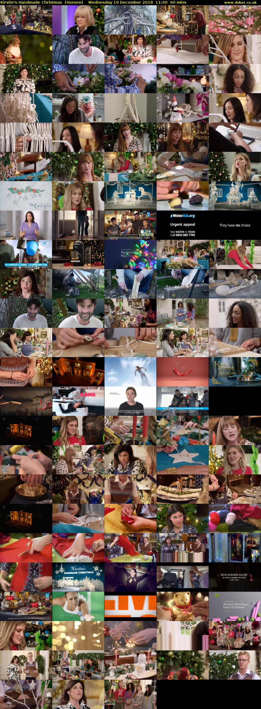 Kirstie's Handmade Christmas  (4seven) Wednesday 19 December 2018 11:00 - 12:00