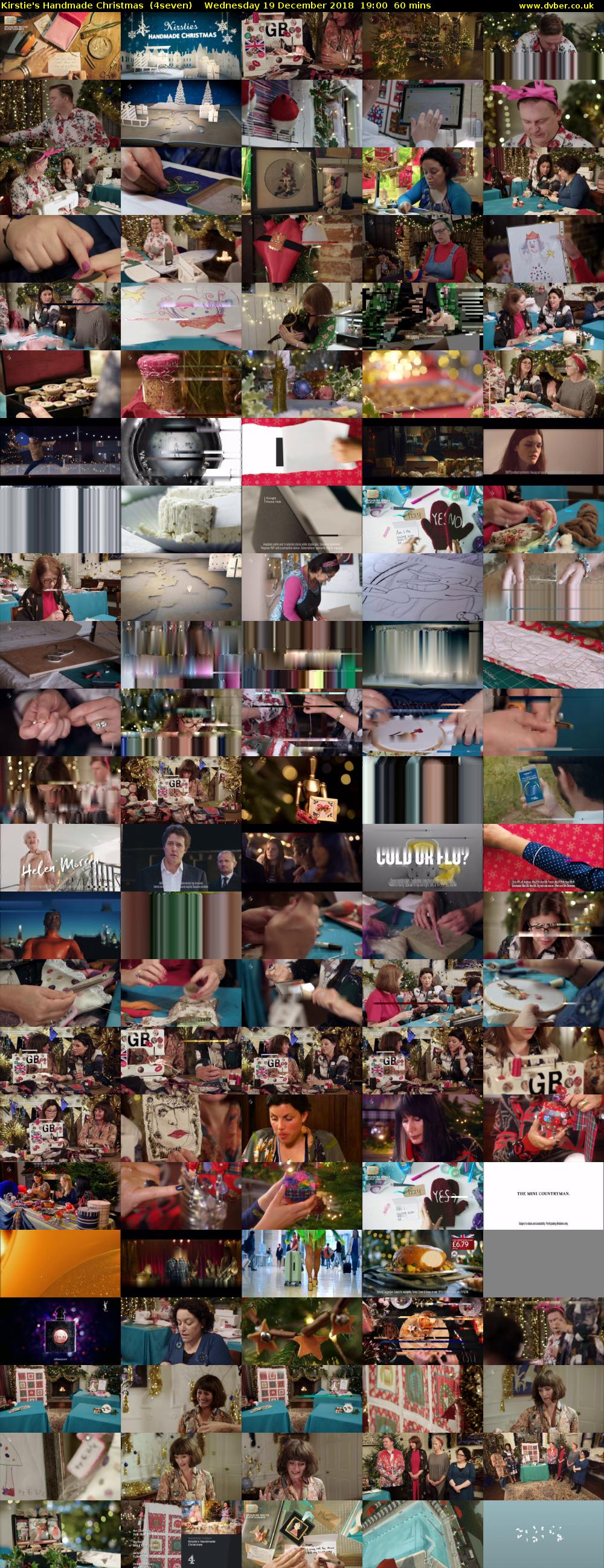 Kirstie's Handmade Christmas  (4seven) Wednesday 19 December 2018 19:00 - 20:00