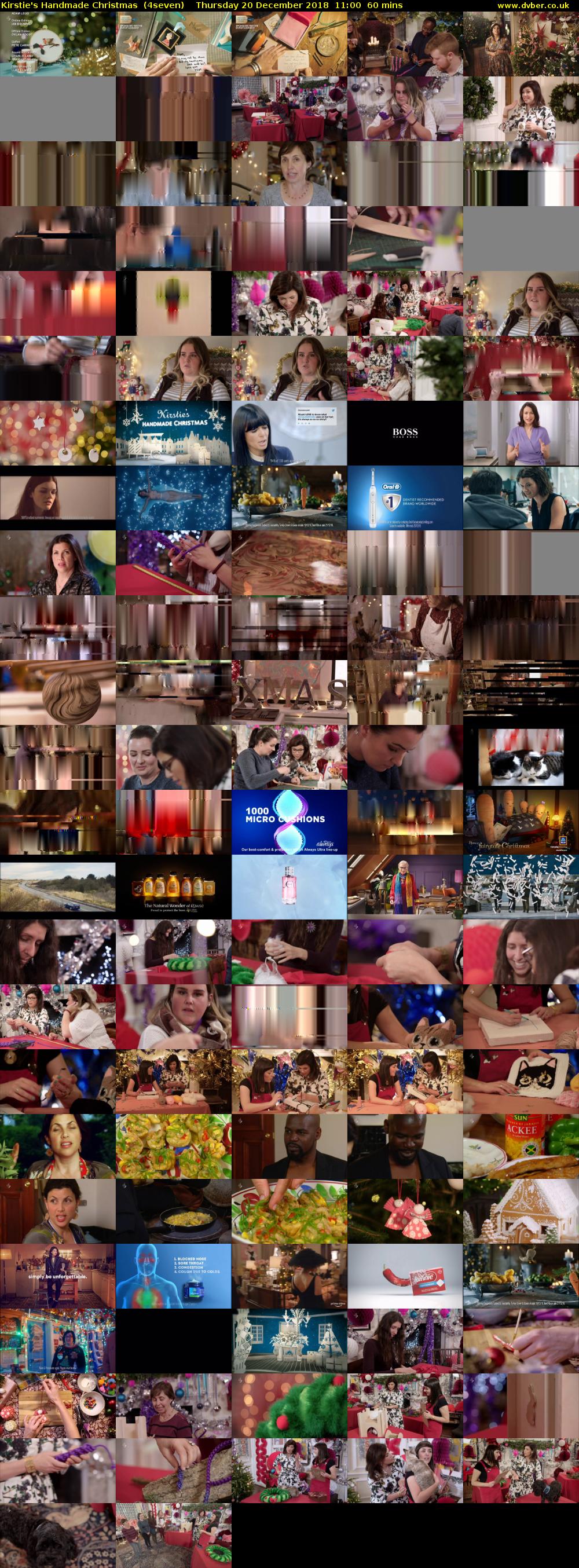 Kirstie's Handmade Christmas  (4seven) Thursday 20 December 2018 11:00 - 12:00