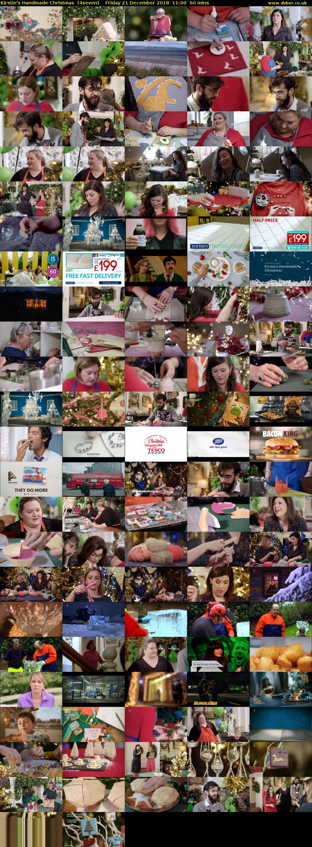 Kirstie's Handmade Christmas  (4seven) Friday 21 December 2018 11:00 - 12:00