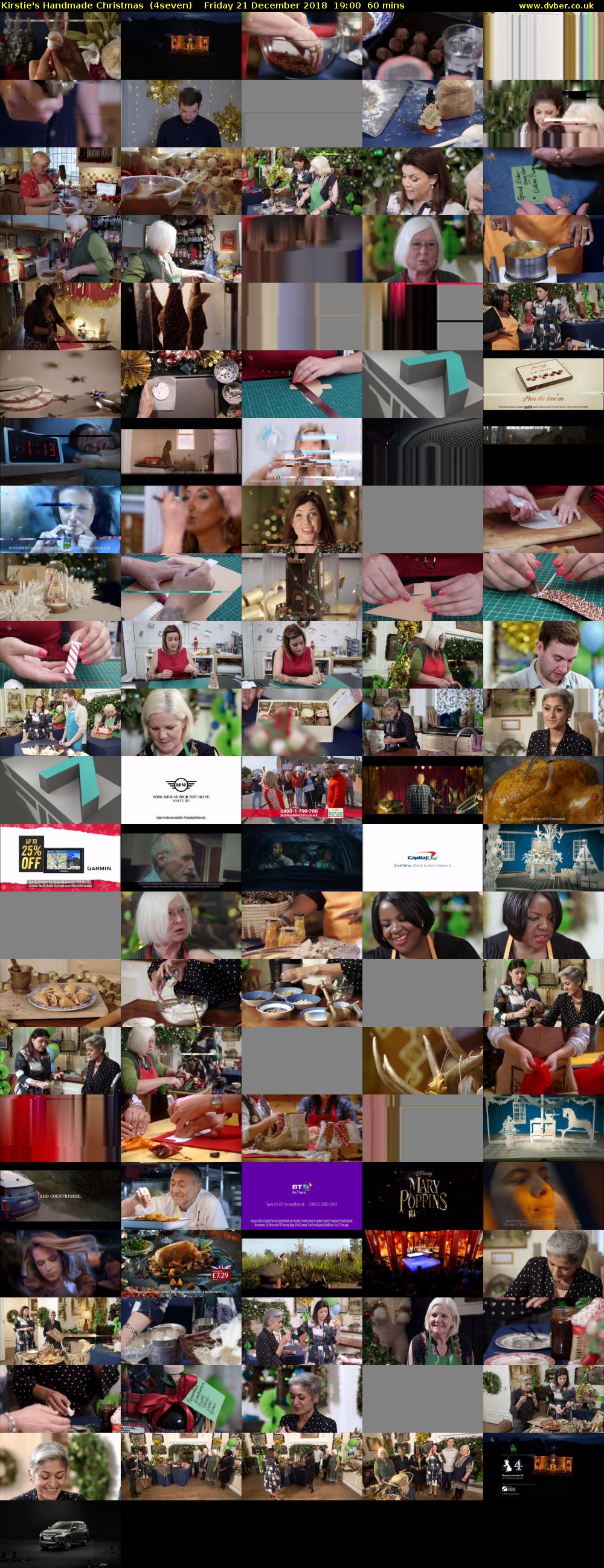 Kirstie's Handmade Christmas  (4seven) Friday 21 December 2018 19:00 - 20:00